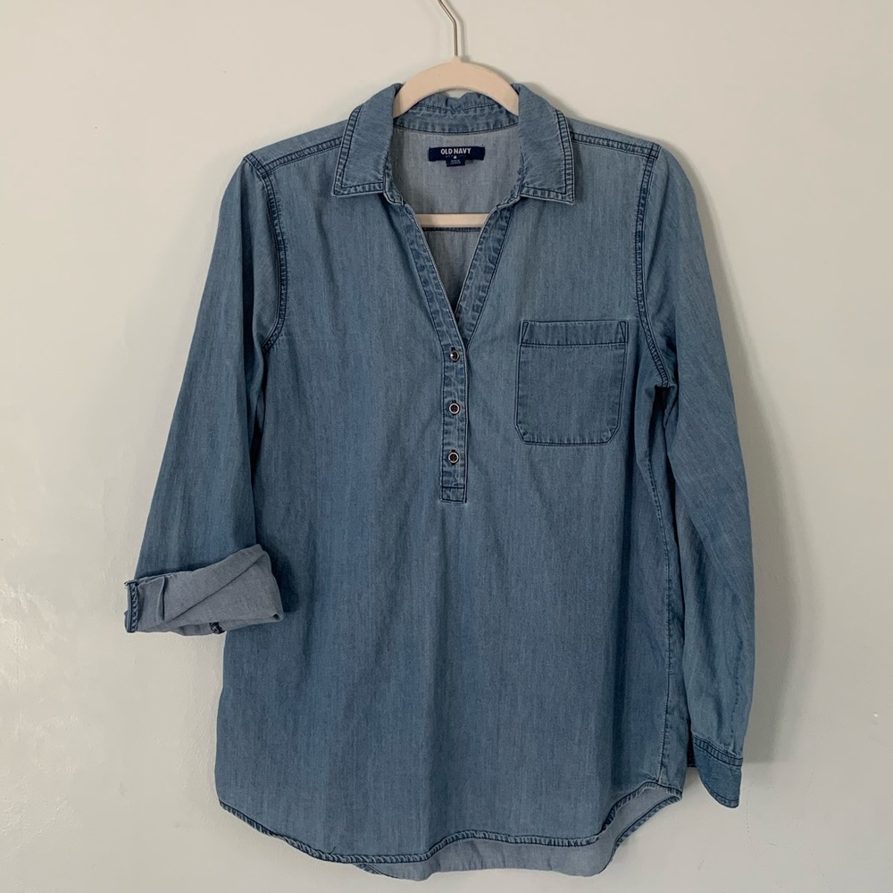 Old Navy chambray button down